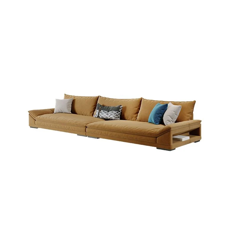 Soggiorno fisso Cuscini standard Giallo Posti sedere contemporanei Clearhalo