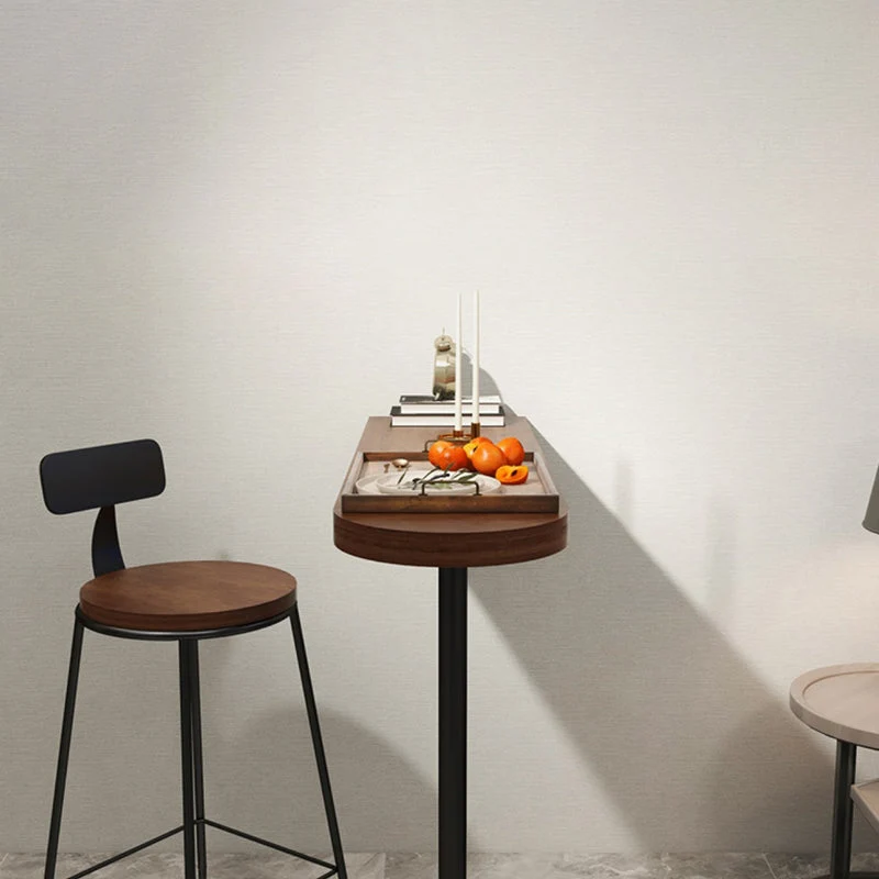 Tavolo da bancone legno stile industriale Tavolo da 42 pollici di altezza per sala da pranzo Clearhalo