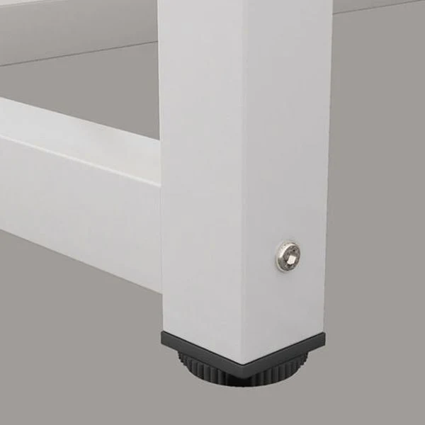 Tavolo da bar moderno Tavolo da pranzo da bar rettangolare con base cavalletto Clearhalo
