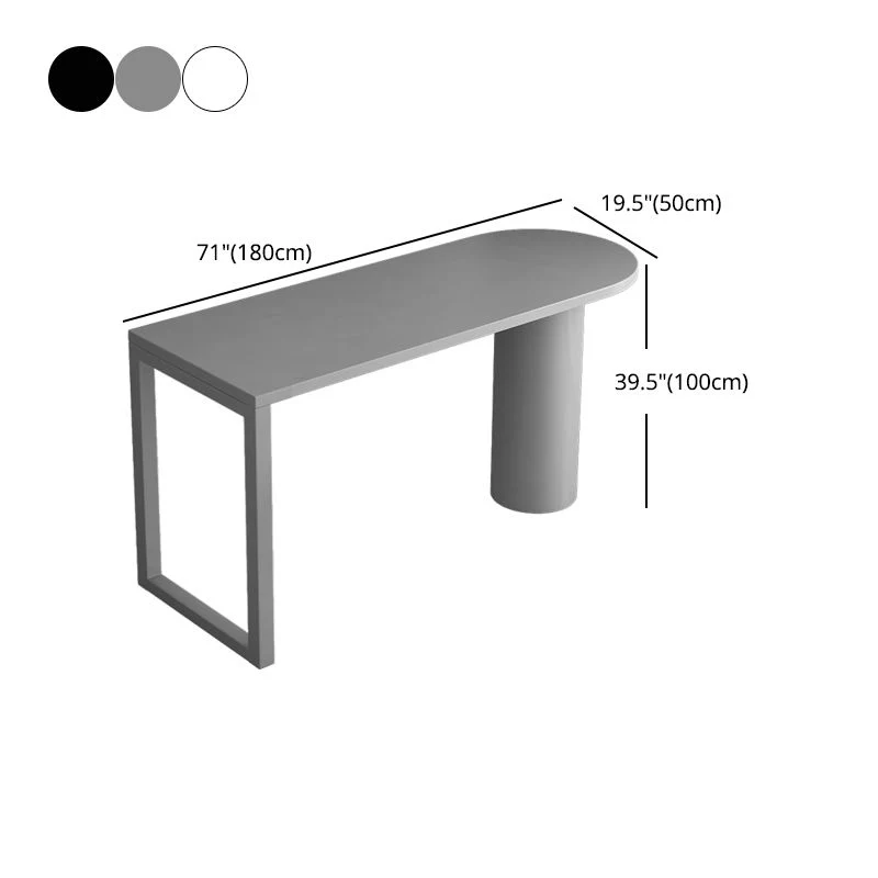 Tavolo da bar semplice con piano legno da 42 pollici di altezza, per soggiorno Clearhalo