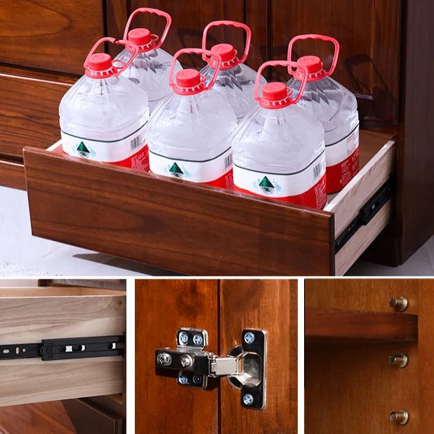 Tavolo da buffet moderno legno con cassetto per sala da pranzo Clearhalo