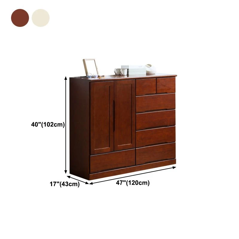 Tavolo da buffet moderno legno con cassetto per sala da pranzo Clearhalo