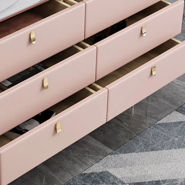 Tavolo da buffet stile glamour Tavolo da cucina con struttura pino per sala da pranzo Clearhalo