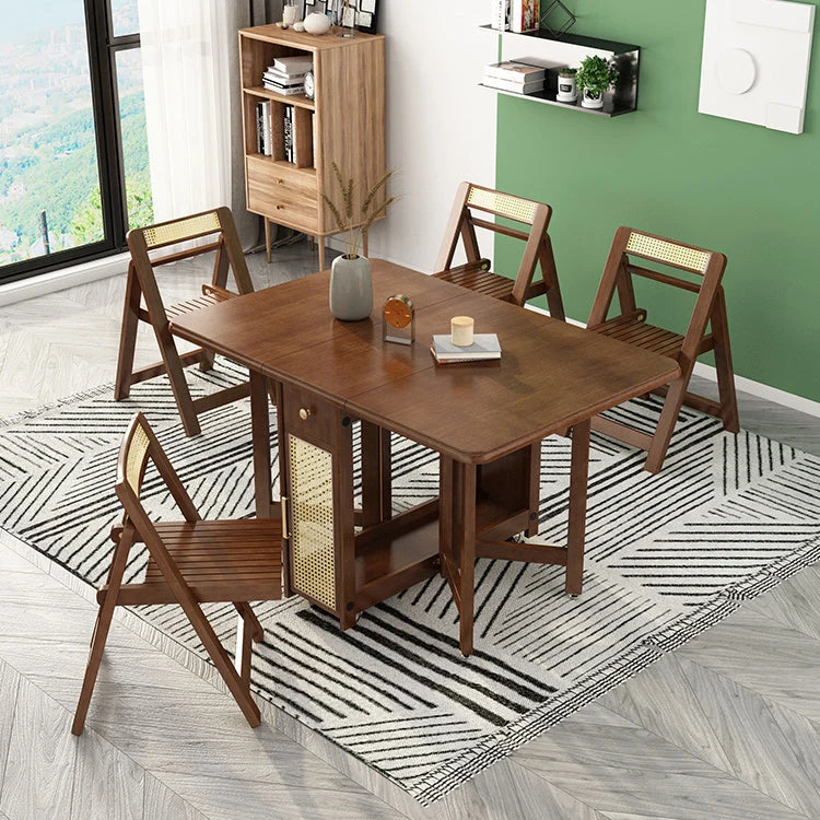 Tavolo con piano legno Tavolo moderno di metà secolo con base piedistallo, 35,43 pollici di larghezza x 51,18 pollici di l...