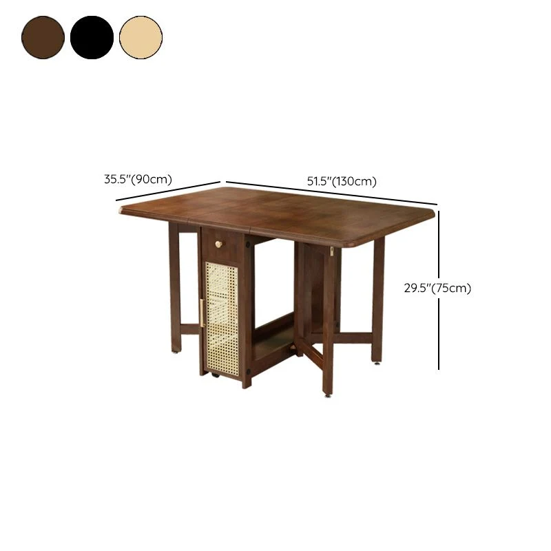 Tavolo con piano legno Tavolo moderno di metà secolo con base piedistallo, 35,43 pollici di larghezza x 51,18 pollici di l...