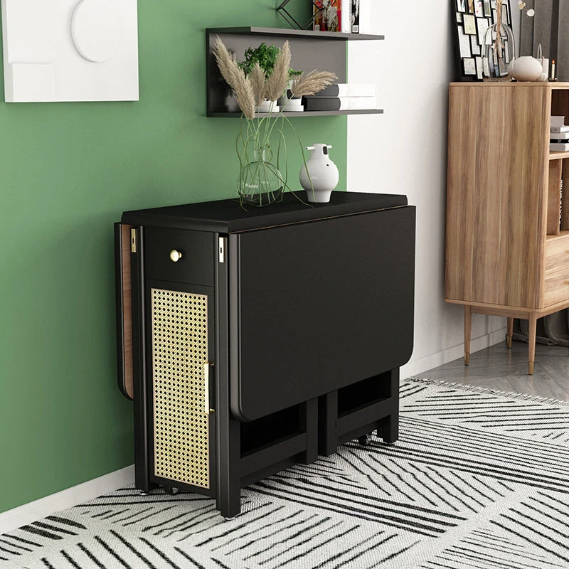 Tavolo con piano legno Tavolo moderno di metà secolo con base piedistallo, 35,43 pollici di larghezza x 51,18 pollici di l...