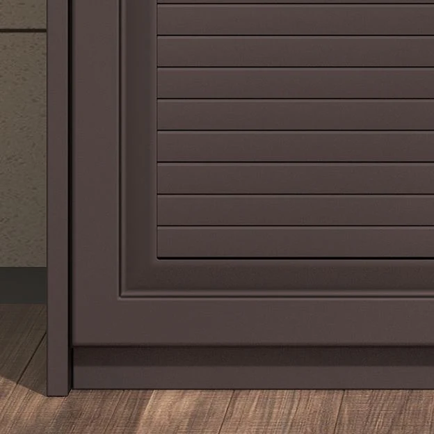 Tavolo credenza moderno Credenza metallo con ante per cucina Clearhalo