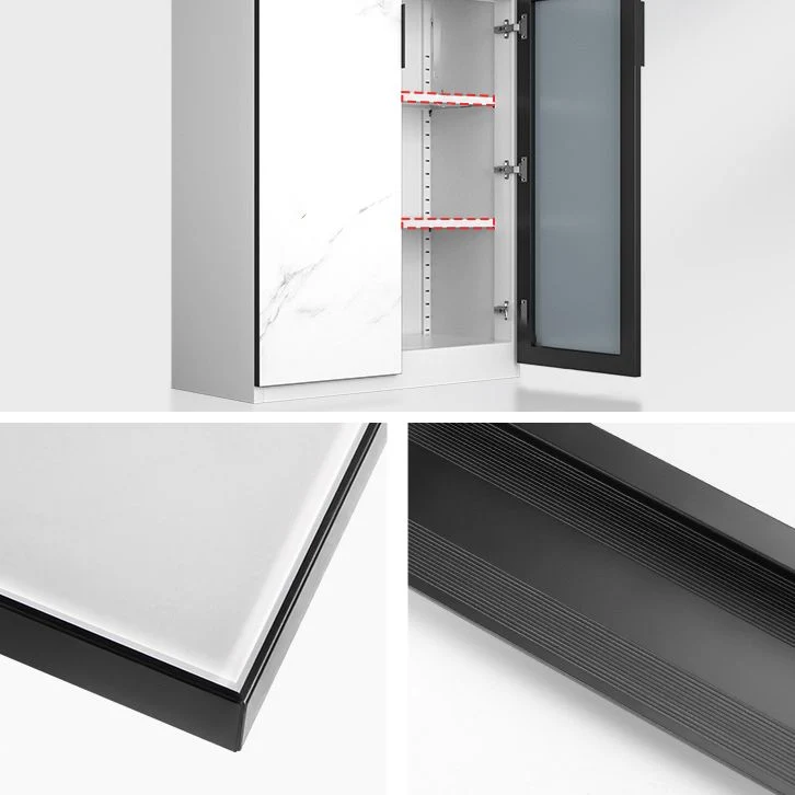Tavolo credenza stile Glam con cassetti con chiusura credenza portaoggetti per sala da pranzo Clearhalo
