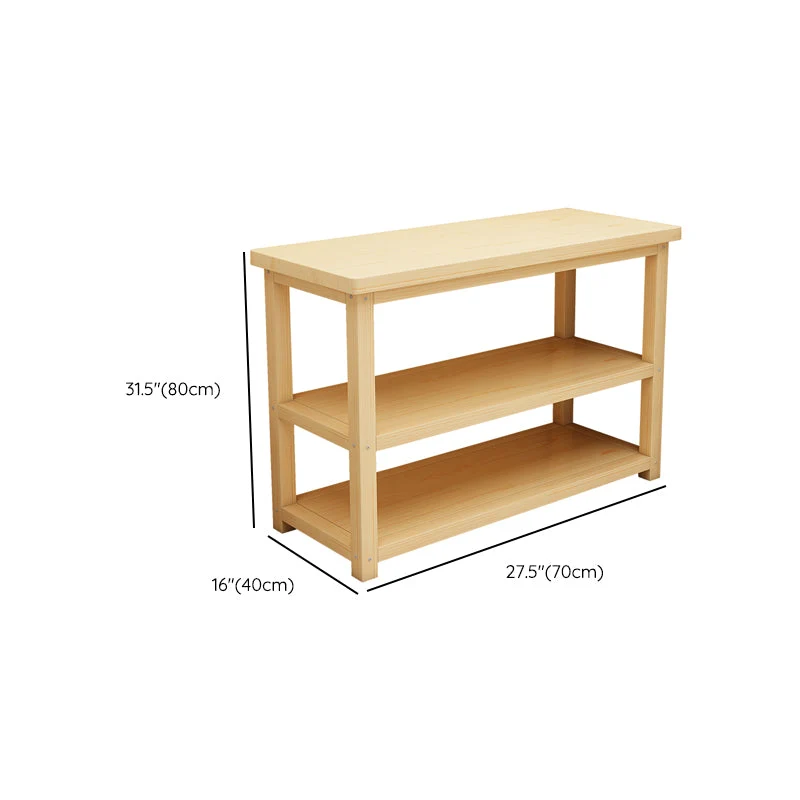 Tavolo da cucina moderno con isola legno di pino con finitura naturale per la casa Clearhalo