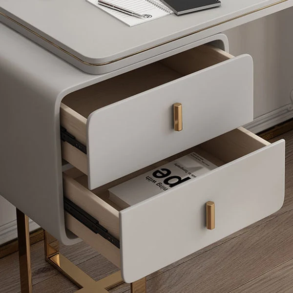 Tavolo da lavoro legno Home Office Scrivania rettangolare di lusso Clearhalo