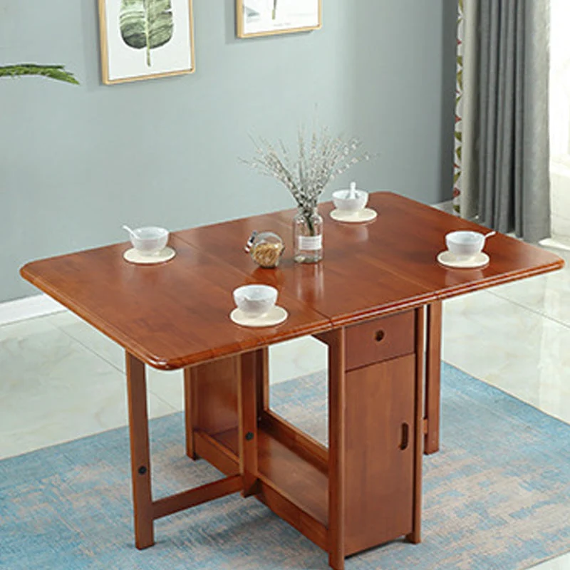 Tavolo legno massello Tavolo moderno di metà secolo con base piedistallo, 35,43 pollici di larghezza x 51,18 pollici di lu...