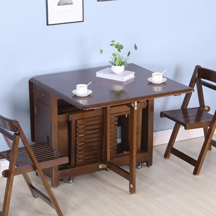 Tavolo legno massello Tavolo moderno di metà secolo con base piedistallo, 35,43 pollici di larghezza x 51,18 pollici di lu...