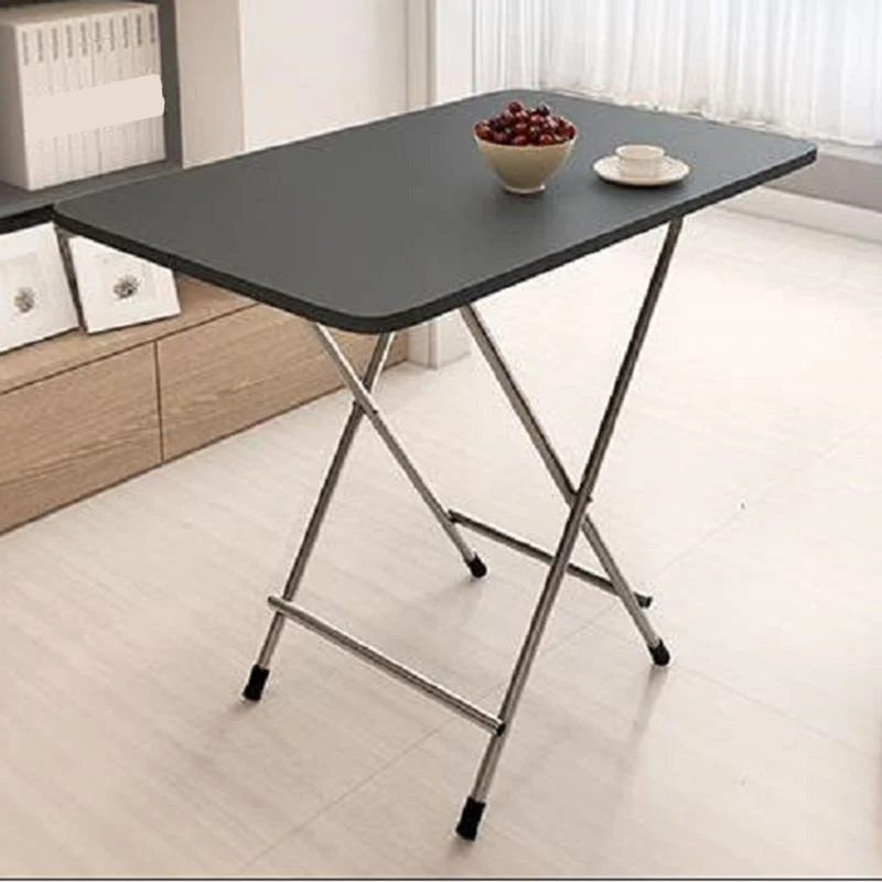 Tavolo legno e metallo Tavolo da pranzo per la casa minimalista stile moderno Mid-Century Clearhalo