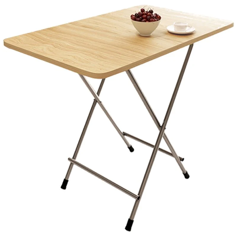 Tavolo legno e metallo Tavolo da pranzo per la casa minimalista stile moderno Mid-Century Clearhalo