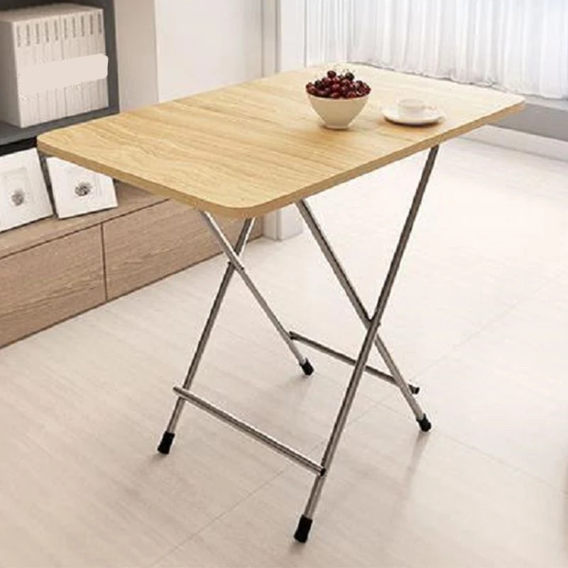 Tavolo legno e metallo Tavolo da pranzo per la casa minimalista stile moderno Mid-Century Clearhalo
