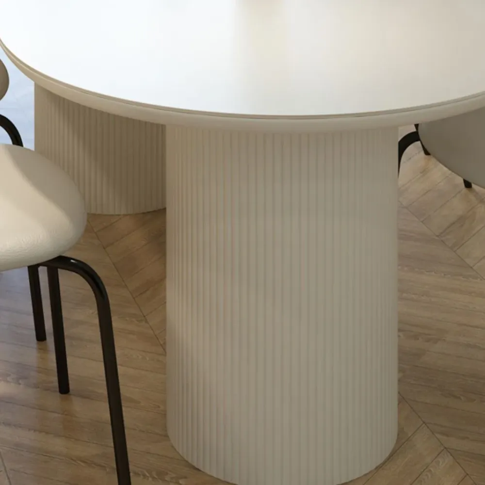 Tavolo metallo e ardesia Tavolo da pranzo moderno e minimalista con base legno Clearhalo