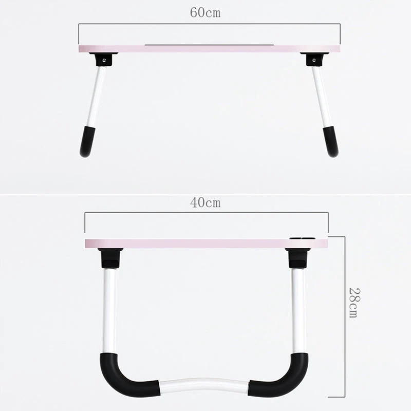 Tavolo moderno per laptop legno, scrivania larga 15,75 pollici con base Parsons Clearhalo