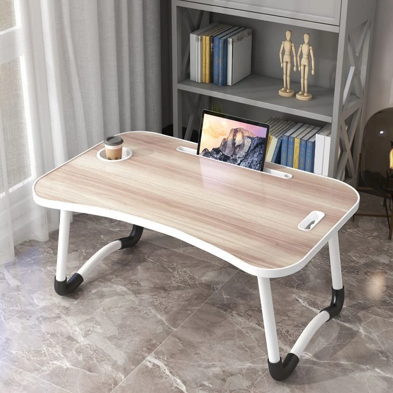 Tavolo moderno per laptop legno, scrivania larga 15,75 pollici con base Parsons Clearhalo