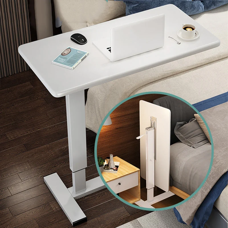 Tavolo moderno per laptop rettangolare galleggiante con scrivania legno per la casa Clearhalo