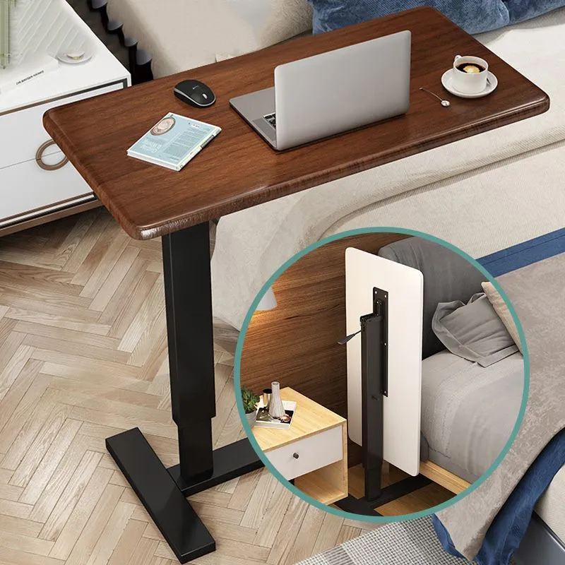 Tavolo moderno per laptop rettangolare galleggiante con scrivania legno per la casa Clearhalo