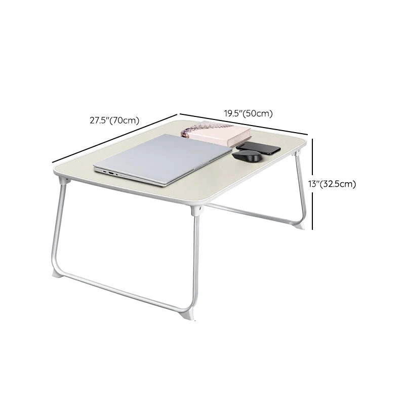 Tavolo per laptop sospeso per camera da letto con scrivania moderna legno prodotto legno Clearhalo