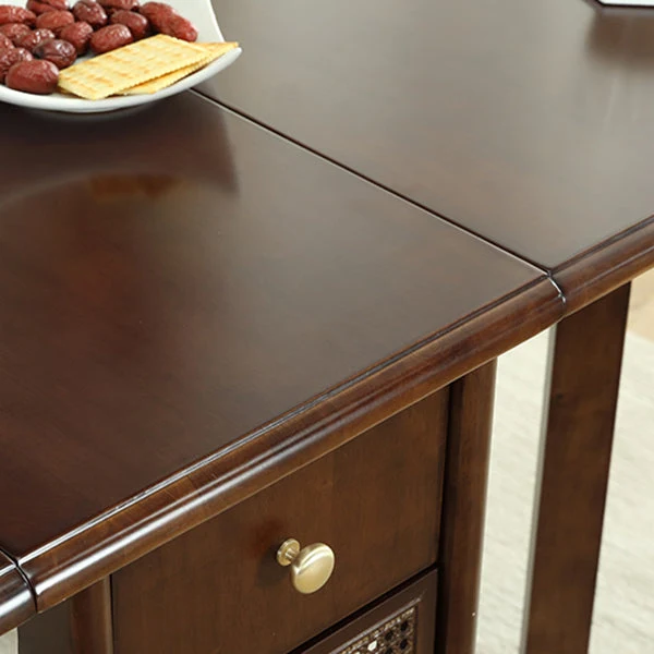 Tavolo pieghevole Mid-Century Tavolo da pranzo legno massello, 51,2 pollici di lunghezza x 35,4 pollici di larghezza x 29,...