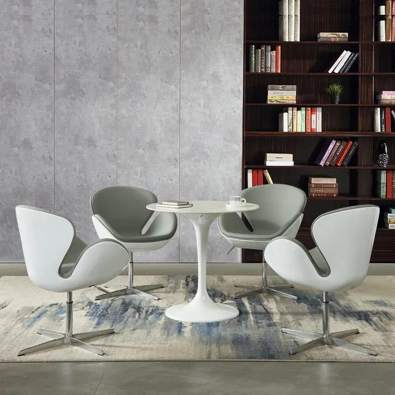 Tavolo pietra bianca con tavolo da pranzo rotondo contemporaneo plastica Tulip Clearhalo