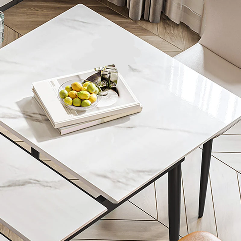 Tavolo Da Pranzo Allungabile Pietra Sinterizzata Simplicity Home Tavolo Fisso Clearhalo