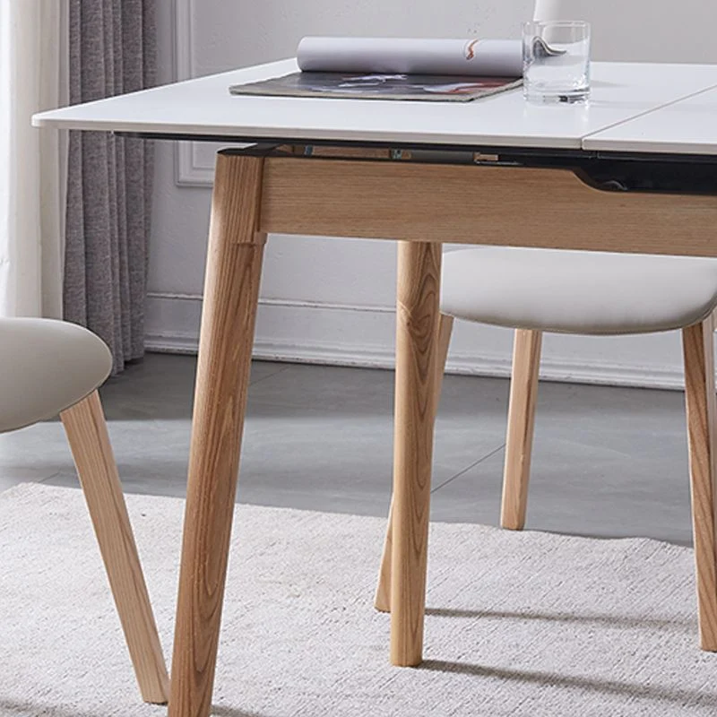 Tavolo da pranzo allungabile Simplicity Home pietra sinterizzata scrivania fissa Clearhalo