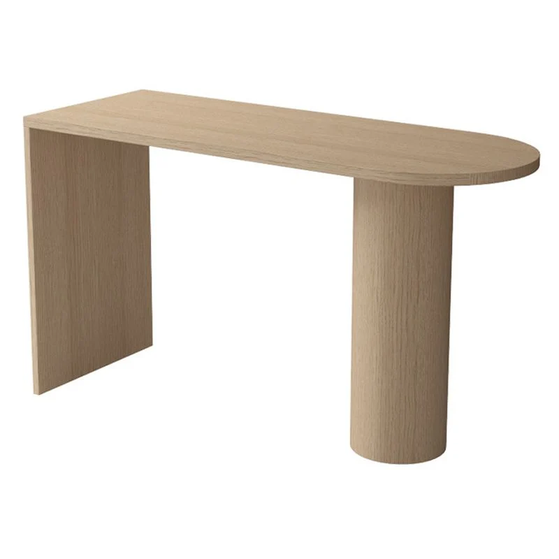 Tavolo da pranzo da bar legno massello Tavolo da pranzo da bar moderno con base slitta Clearhalo