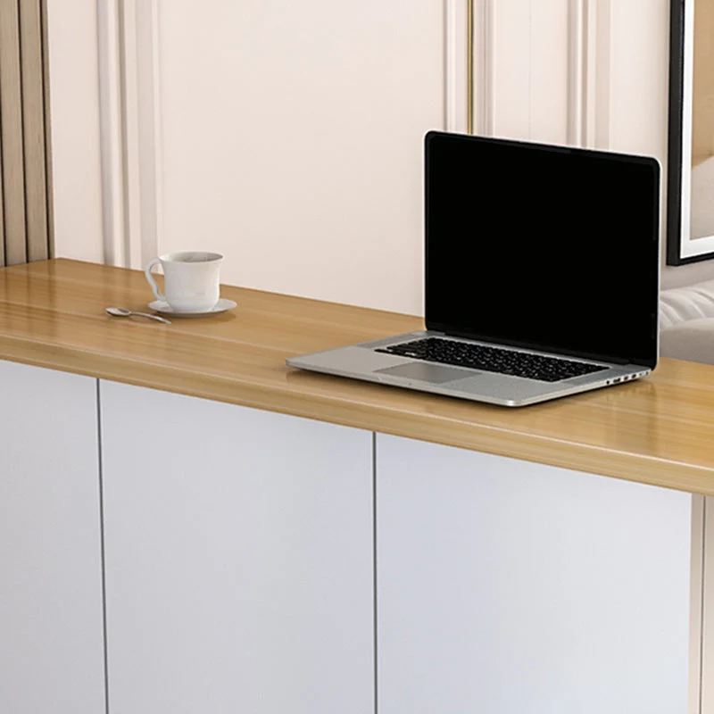 Tavolo da pranzo da bar moderno legno con contenitore per soggiorno Clearhalo