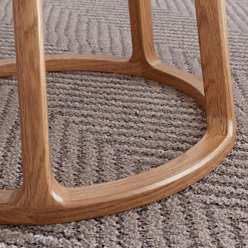 Tavolo da pranzo con piedistallo legno massello Tavolo da pranzo rotondo moderno bianco Clearhalo