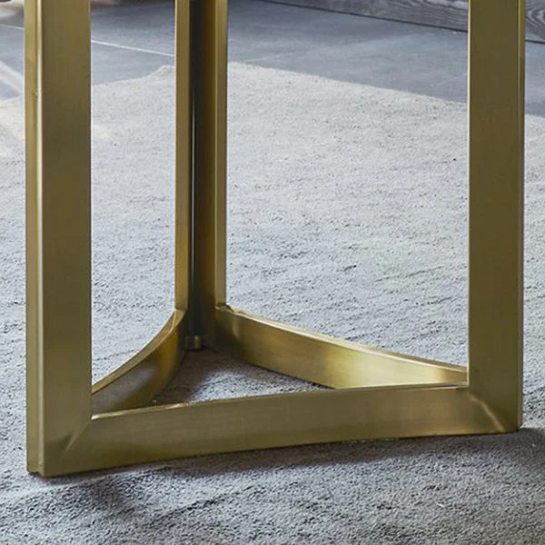 Tavolo da pranzo contemporaneo marmo con 4/6 sedie da pranzo pelle Clearhalo