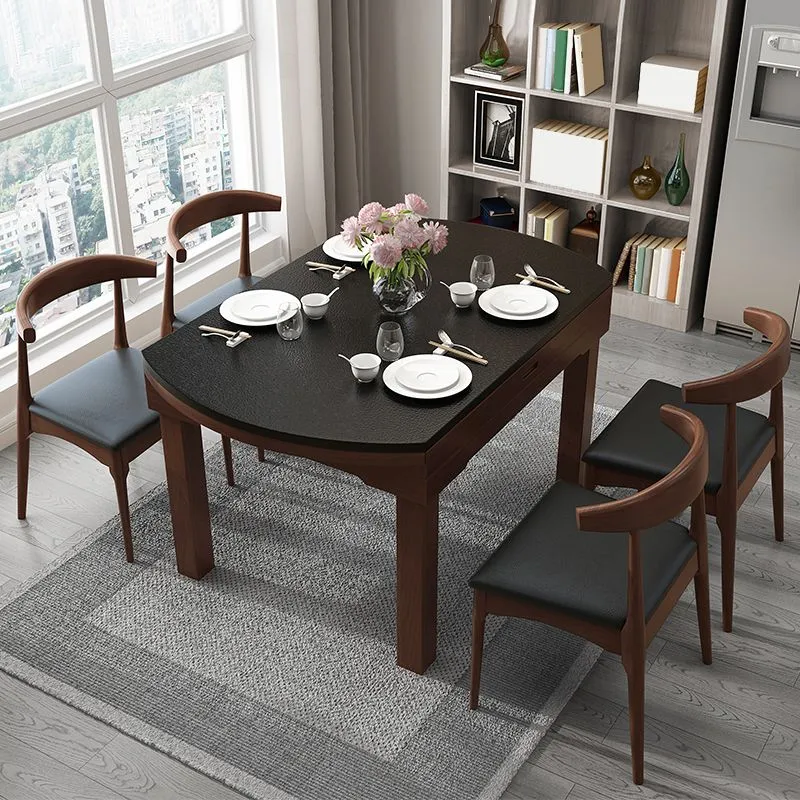 Tavolo da pranzo da cucina contemporaneo Tavolo da pranzo allungabile legno Clearhalo