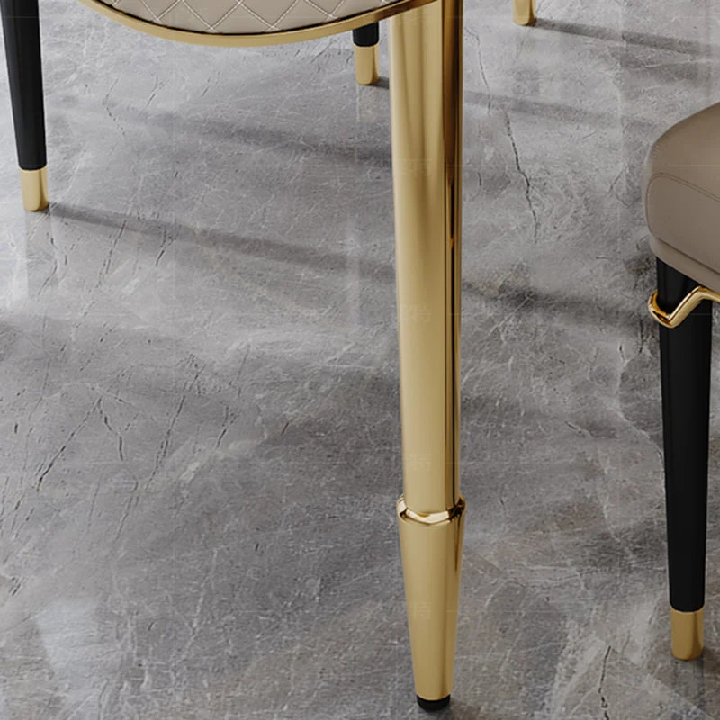 Tavolo da pranzo da cucina di lusso Tavolo da pranzo rettangolare pietra 4 gambe Clearhalo