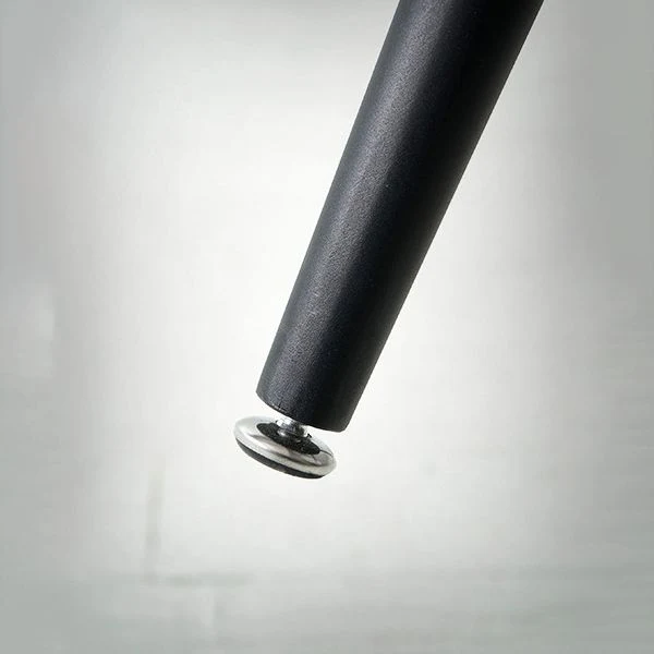 Tavolo da pranzo industriale con tavolo da pranzo rettangolare pietra nera per cucina Clearhalo