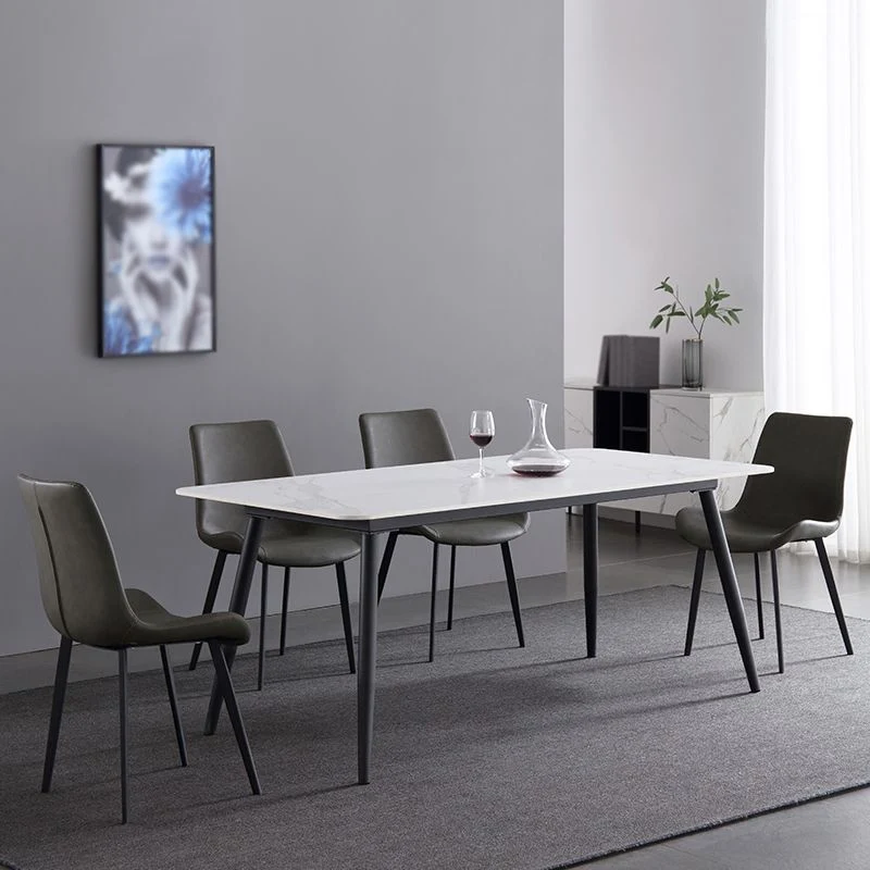 Tavolo da pranzo industriale pietra sinterizzata. Tavolo da pranzo industriale Clearhalo