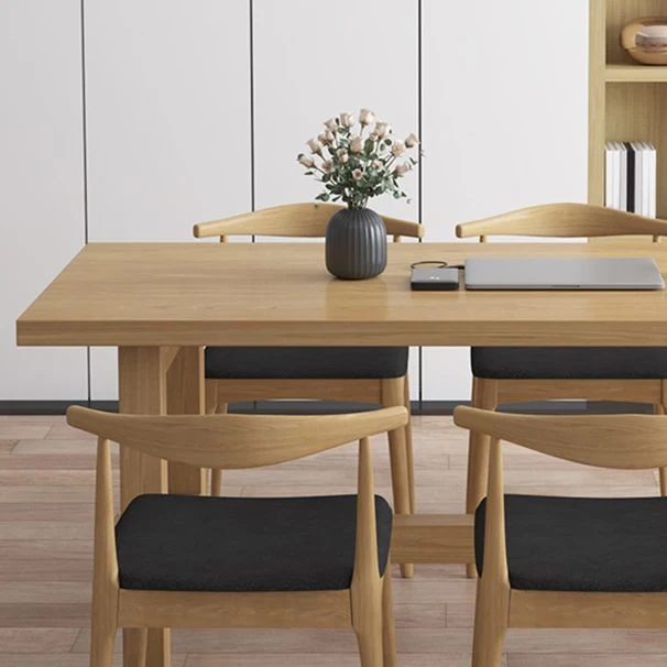Tavolo da pranzo industriale rettangolare legno 1/2/7 pezzi Set da pranzo per sala da pranzo Clearhalo