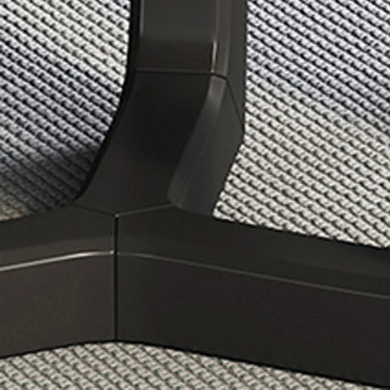 Tavolo da pranzo industriale rettangolare Tavolo pietra sinterizzata con gambe metallo per cucina Clearhalo