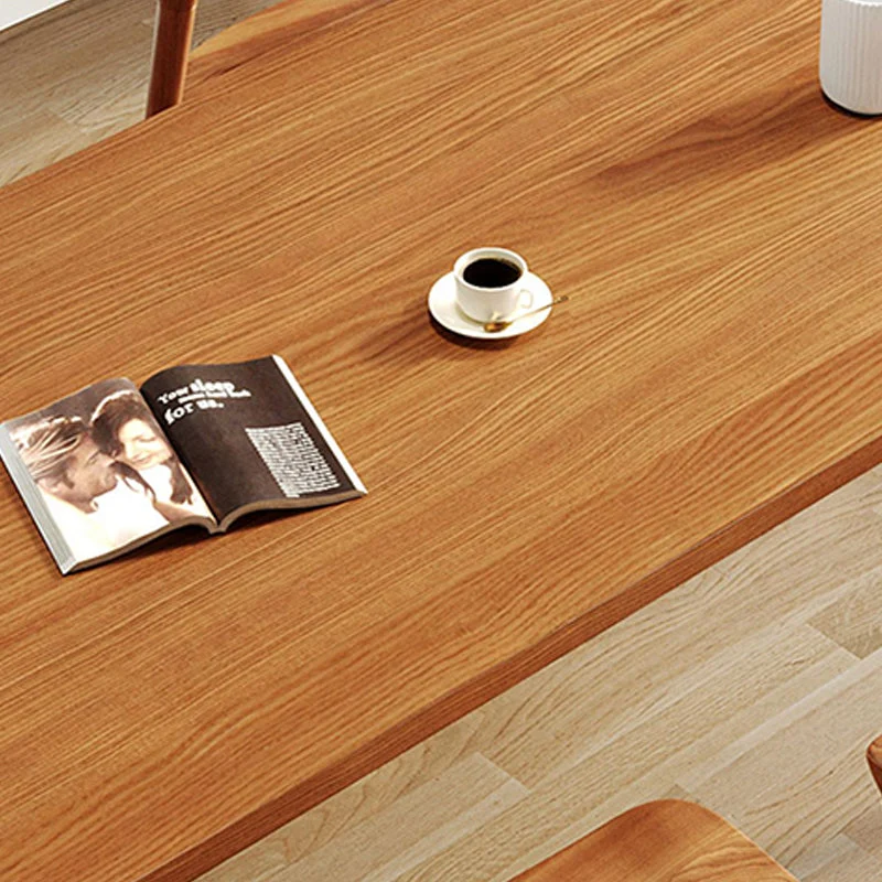 Tavolo da pranzo legno Glam Tavolo rettangolare con gambe legno per uso domestico Clearhalo