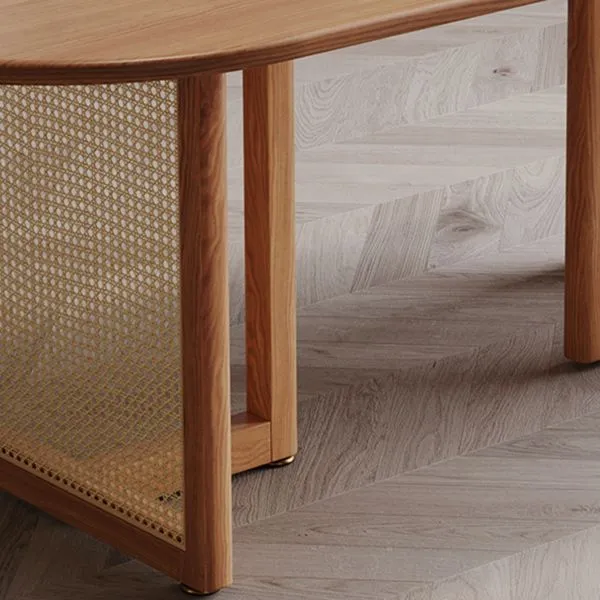 Tavolo da pranzo legno massello Collezione da sala da pranzo Simplicity Style Clearhalo
