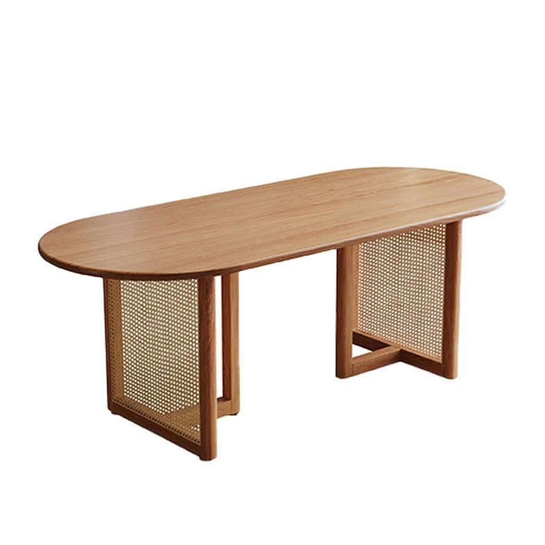 Tavolo da pranzo legno massello Collezione da sala da pranzo Simplicity Style Clearhalo