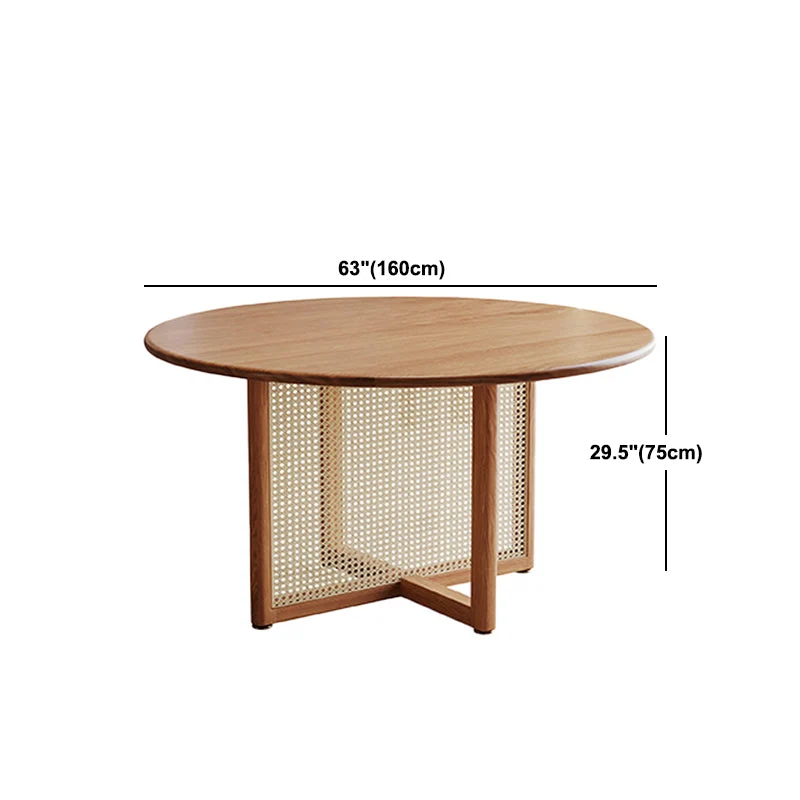 Tavolo da pranzo legno massello Collezione da sala da pranzo Simplicity Style Clearhalo