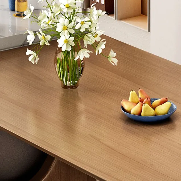 Tavolo da pranzo legno massello di pino Tavolo da pranzo forma libera per sala da pranzo Clearhalo