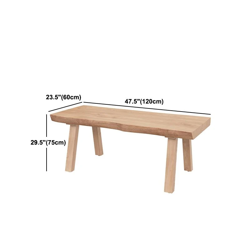 Tavolo da pranzo legno di pino Tavolo da pranzo tradizionale di lusso con 4 gambe Clearhalo