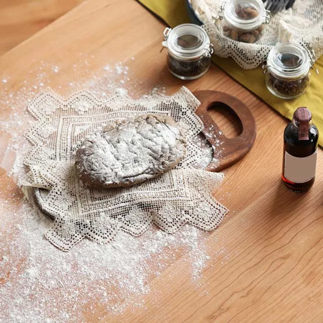 Tavolo da pranzo moderno su cavalletto Tavolo legno di pino per sala da pranzo cucina Clearhalo