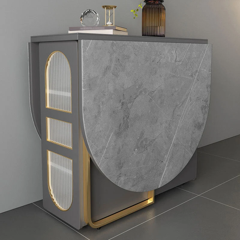 Tavolo da pranzo moderno con piedistallo, 59,1" L x 31,5" L x 29,5" Clearhalo