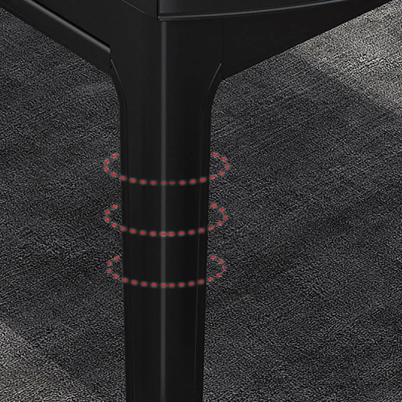 Tavolo da pranzo moderno con piedistallo rotondo Tavolo da pranzo allungabile legno massello con finitura opaca Clearhalo