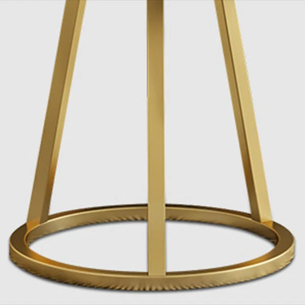 Tavolo da pranzo moderno girevole con piano pietra sinterizzata, tavolo da pranzo moderno con base piedistallo Clearhalo
