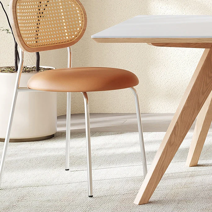 Tavolo da pranzo moderno legno massello piano rettangolare bianco con gambe legno massello Clearhalo